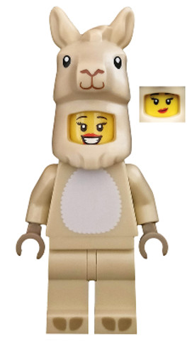 LEGO® Minifigurák col364 - Minifigura 20. sorozat - Láma jelmezes lány (kiegészítők nélkül)