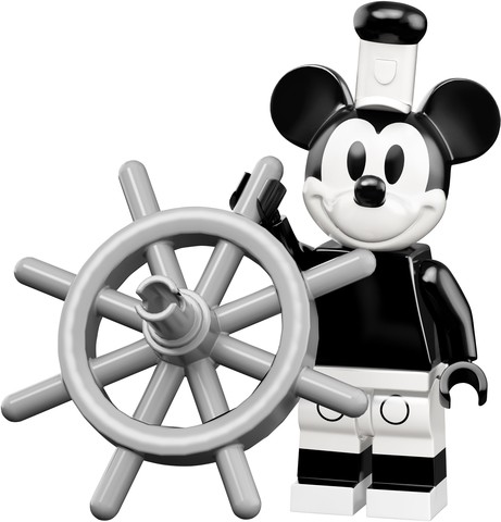 LEGO® Minifigurák coldis2-1 - Fekete-fehér Mickey Egér