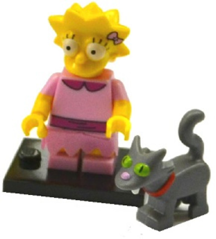 LEGO® Minifigurák colsim2-3 - Lisa Simpson - kiegészítőkkel