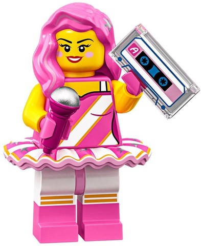 LEGO® Minifigurák coltlm2-11 - Candy Rapper 