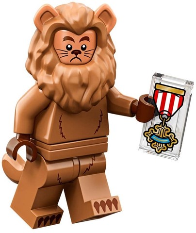 LEGO® Minifigurák coltlm2-17 - A gyáva oroszlán 