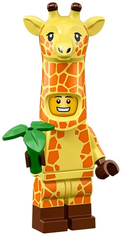 LEGO® Minifigurák coltlm2-4 - Zsiráfjelmezes fiú 