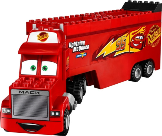 LEGO® Juniors crs004 - Mack - Traktor Trailer (Verdák)