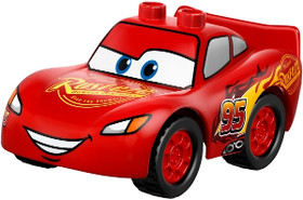 Duplo Lightning McQueen - Rust-eze Hood, Treaded Tires, High Front Window