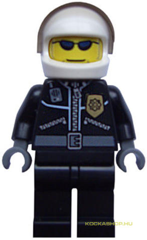 LEGO® Minifigurák cty0006 - Városi rendőr fehér sisakkal
