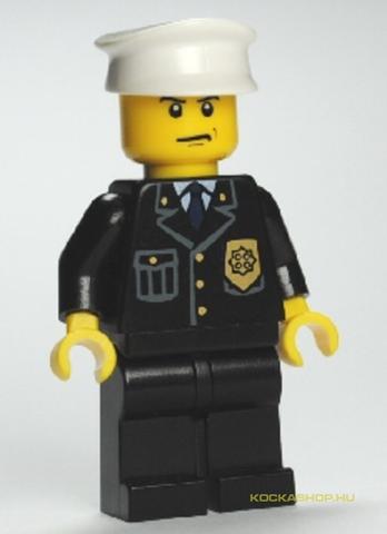 LEGO® Minifigurák cty0008 - Rendőr, fekete egyenruhában 1