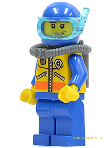 LEGO® Minifigurák cty0065 - Parti Őrségi Búvár - Oxigénpalackkal