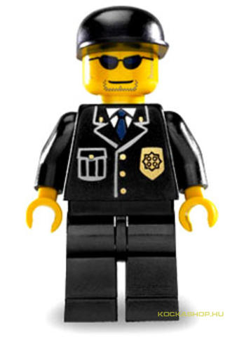 LEGO® Minifigurák cty0106 - Városi rendőr fekete sapka