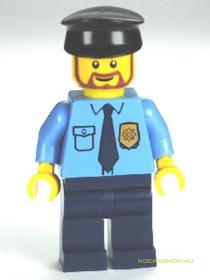 Rendőr, szakállas