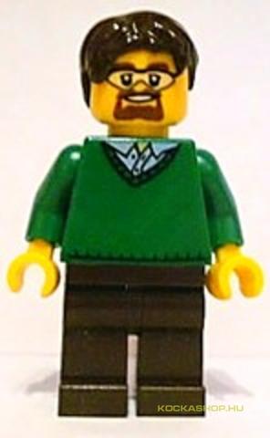 LEGO® Minifigurák cty0352 - Utazó zöld felsőben