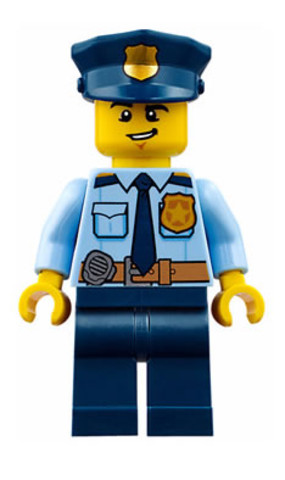 LEGO® Minifigurák cty0743 - Rendőr - Arany Jelvénnyel