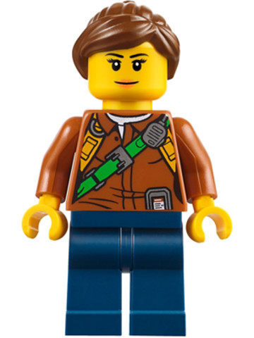 LEGO® Minifigurák cty0791 - City Dzsungel Felfedezőnő