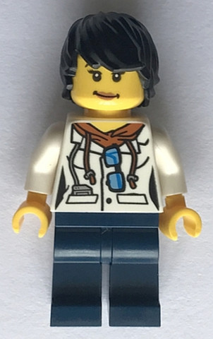 LEGO® Minifigurák cty0814 - City Dzsungel Tudósnő