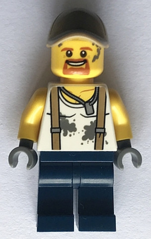 LEGO® Minifigurák cty0815 - City Dzsungel Mérnök