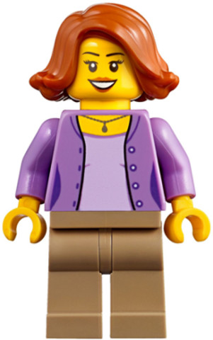 LEGO® Minifigurák cty0844 - Camper, Female Parent