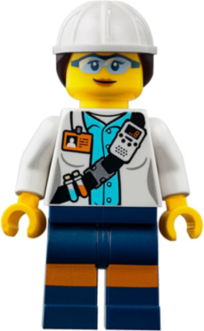 LEGO® Minifigurák cty0848 - Miner - Female Scientist