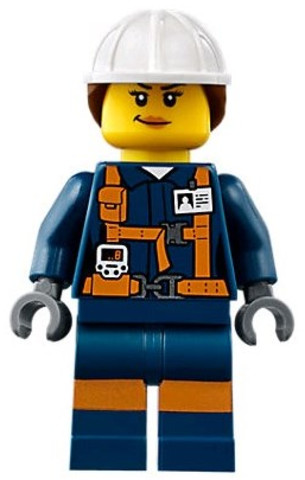 LEGO® Minifigurák cty0877 - Miner - Female Explosives Engineer