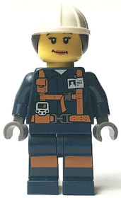 Miner - Female Explosives Engineer with Dual Sided Head