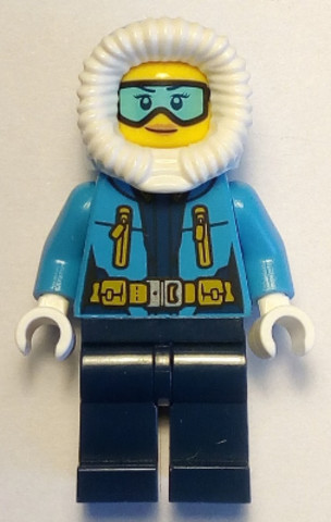LEGO® City cty0926 - Sarkvidéki Felfedezőnő kapucnival