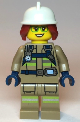 LEGO® Minifigurák cty1113 - Fire Fighter, Female - Freya McCloud
