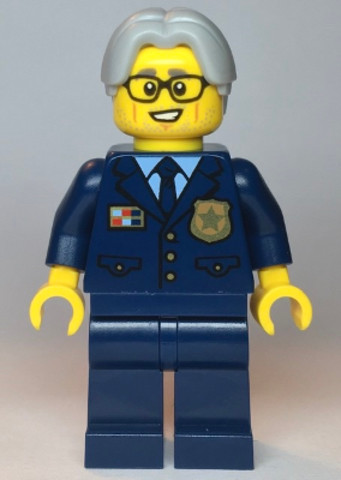 LEGO® Minifigurák cty1124 - Police Chief - Wheeler