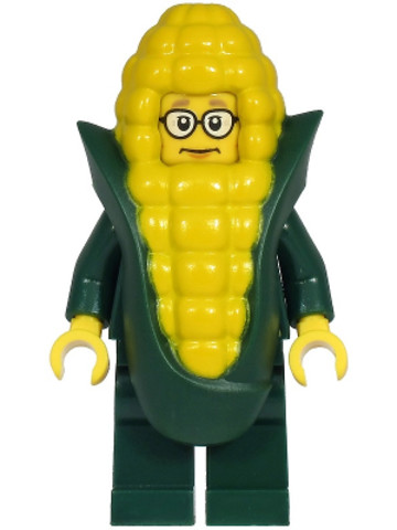 LEGO® Minifigurák cty1222 - Mayor Fleck - Dark Green Suit Jacket, Corn Cob Costume