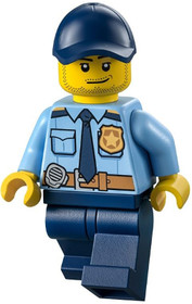 Rendőr kék sapkában (City)