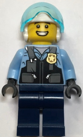 LEGO® Minifigurák cty1380 - Police - City Helicopter Pilot, Allen