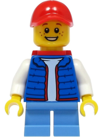 LEGO® Minifigurák cty1391 - Billy - Blue Vest, Red Backpack