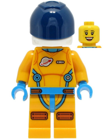 LEGO® Minifigurák cty1420 - Rivera - Bright Light Orange and Dark Azure Space Suit