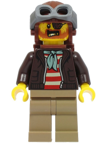 LEGO® Minifigurák cty1499 - Chuck D. Goldberg - Stuntz Driver