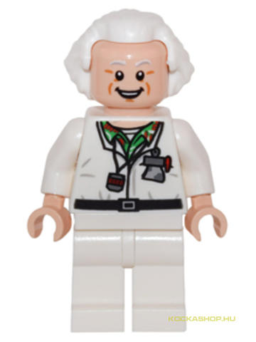 LEGO® Minifigurák dim015 - Doktor Brown (Vissza a Jövőbe)
