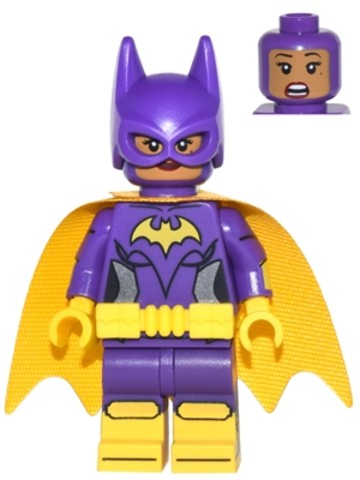 LEGO® Minifigurák dim044 - Batgirl, Sárga Köpennyel