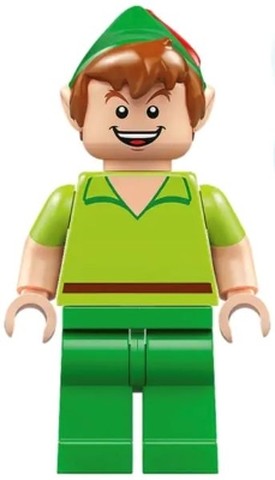 LEGO® Minifigurák dis087 - Pán Péter minifigura