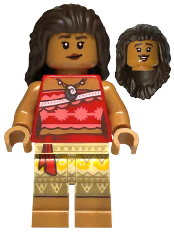 LEGO® Minifigurák dis088 - Vaiana (Moana) 