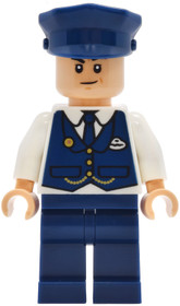 LEGO® Minifigurák dis196 - Main Street, U.S.A.Tűzoltóparancsnok