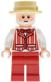 LEGO® Minifigurák dis201 - Dapper Dans kvartett tag, piros nadrágban