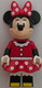 LEGO® Minifigurák dis202 - Minnie egér – Piros, pöttyös műanyag szoknya