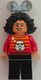 LEGO® Minifigurák dis204 - Main Street, U.S.A. Park Látogató - piros pulóverben