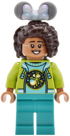 LEGO® Minifigurák dis205 - Main Street, U.S.A. Park Látogató - közép azúr pulóverben