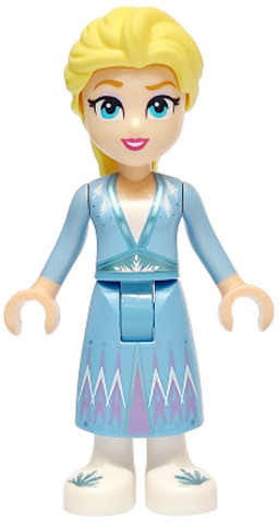 LEGO® Minifigurák dp191 - Elsa - közepes kék színű ruhában