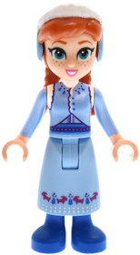 Anna - Bright Light Blue Skirt and Coat