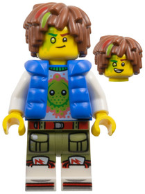 Mateo z-blob mintás pólóban