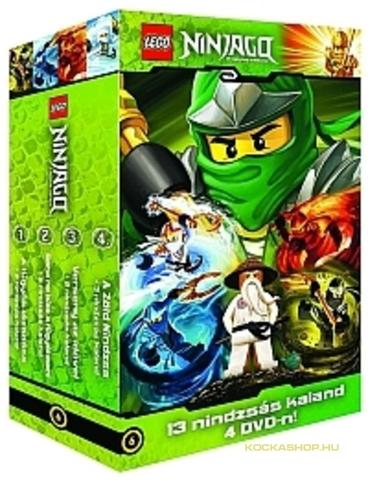 LEGO® Seasonal DVD-NGY1 - Ninjago DVD 1. Gyűjtődoboz - 1-4. DVD-k