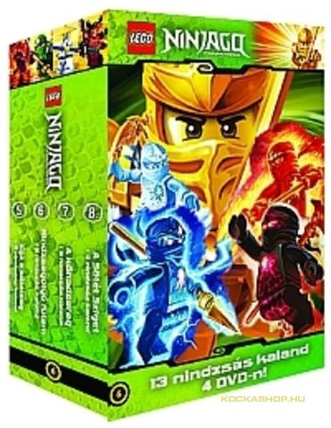 LEGO® Seasonal DVD-NGY2 - Ninjago DVD 2. Gyűjtődoboz - 5-8. DVD-k