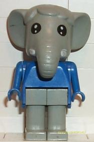 Elefánt kéks pólóban