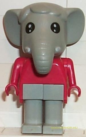 LEGO® Fabuland fab5b - Elefánt piros pólóban