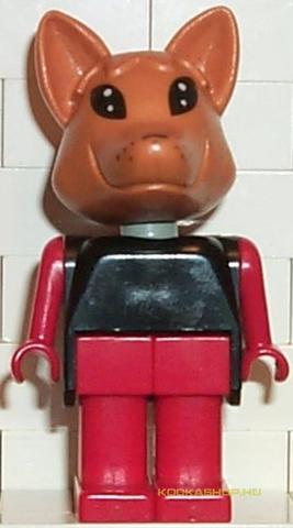 LEGO® Fabuland FAB5e - Fabuland Róka figura, használt
