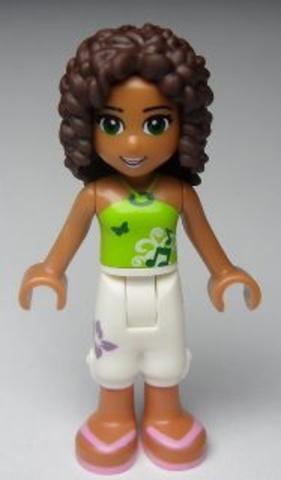 LEGO® Minifigurák frnd004 - Andrea limeszínűfelsőben