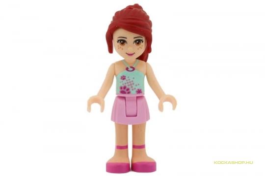 LEGO® Minifigurák FRND022 - Friends Mia figura, világos pink szoknya, kék felső